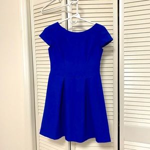 VINTAGE Forever 21 short sleeves blue dress